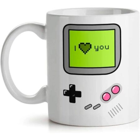 I Love You Game Boy - Caneca - Porcelana 325ml