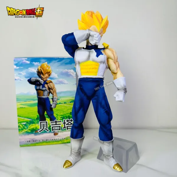 Kf S16d0f034f3a34183ba8ce45a6bb298c8k Dragon Ball Anime Figuras Para Crian As Estatueta Vegeta Gk Pvc Action Statue Modelo De Cole