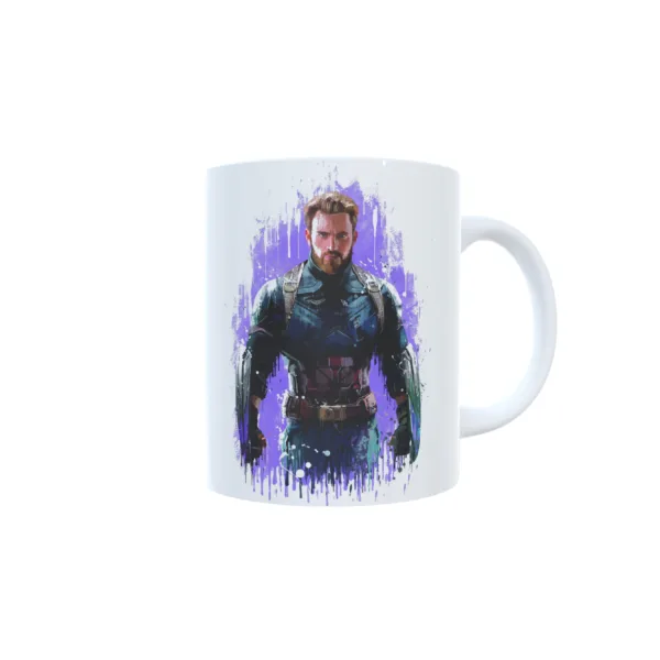 Os Vingadores - Capitão América - Caneca Porcelana