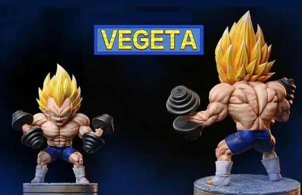 Kf S61a99437b88e47eaa8a25e839c5142bal Dragon Ball Vegeta Muscula O Muscular Ver Pvc Action Figure Toy Modelo 17cm