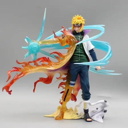 Naruto Namikaze Minato Anime Action Figure, Estatueta Rasengan Gk, Decoração Modelo Brinquedo, Ornamento