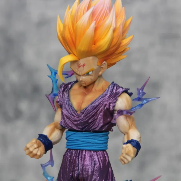 Kf Sc660643b179641339b895216e9cd46aey Dragon Ball Z Anime Figura Modelo Estatueta Gohan Super Saiyan Action Figure Ornamento De Cole O