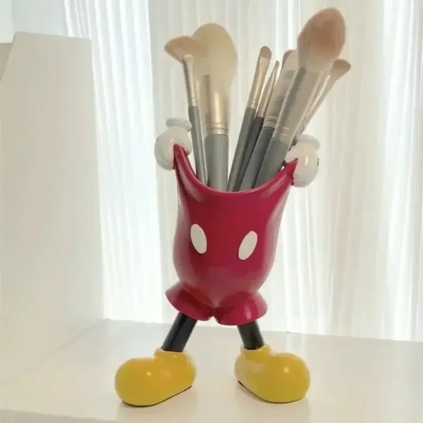 Kf Sf3529d5877ad48ed90680d59d214f93dk Disney Mickey E Minnie Caixa De Armazenamento Escova Maquiagem Titular Bonito Caneta Estudante Escrit Rio Sala